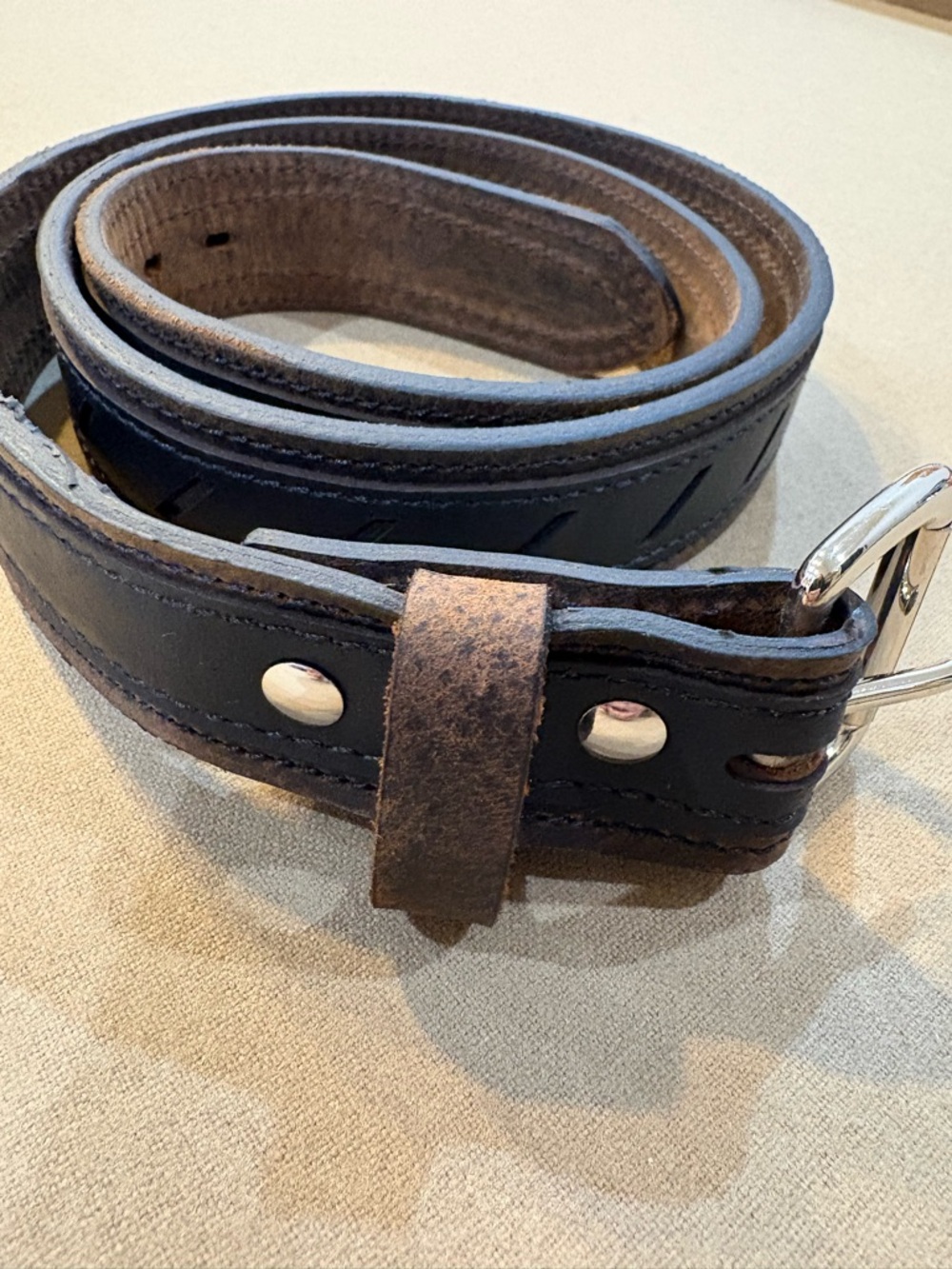 Versacarry Men’s Leather Carry Tactical Belt Size 42